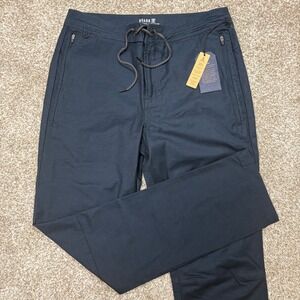 NEW Roark Layover Pant Mens 32x31 Navy Blue Travel Stretch Canvas RP242 New